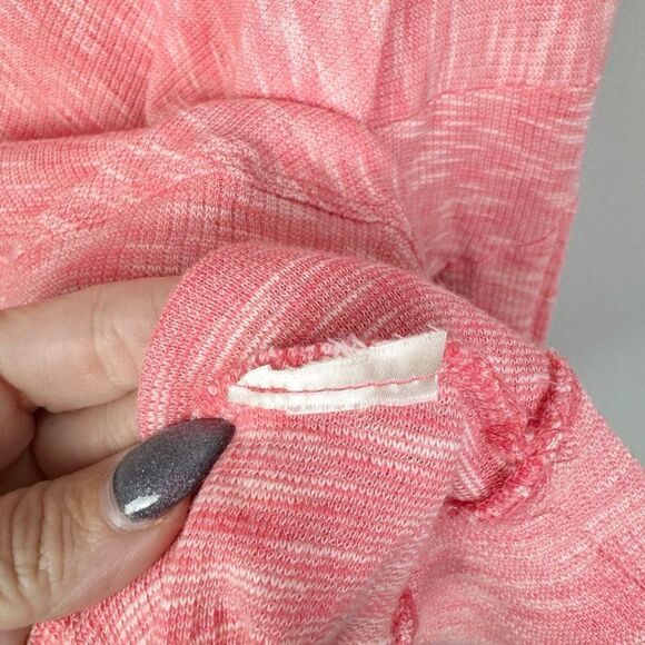 ANTHROPOLOGIE | Damiana Pink Asymmetrical Pullover Knit Top Women’s Size Small - Picture 9 of 11